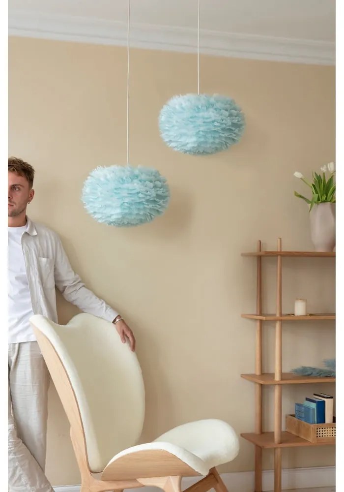 Jasnoniebieski abażur ø 45 cm Eos Medium – UMAGE