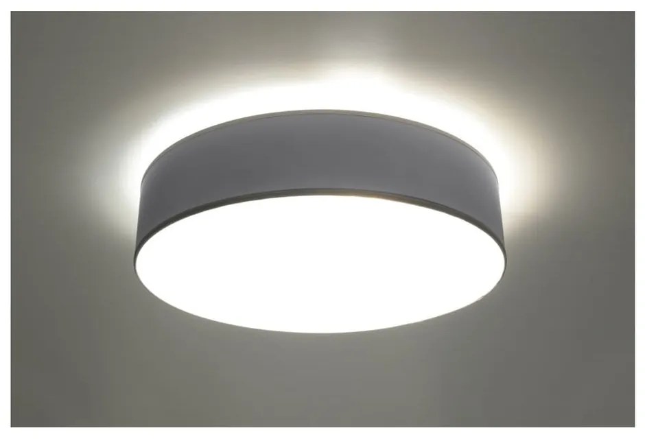Szara lampa sufitowa Sollux Atis Ceiling 45
