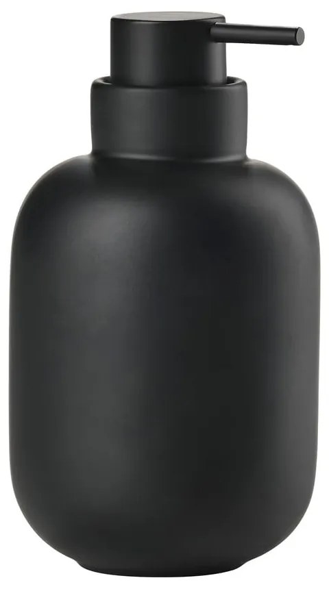 Czarny kamionkowy dozownik do mydła 300 ml Sensu – Zone