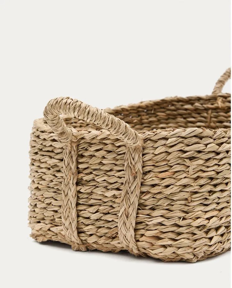 Koszyki z hiacyntu wodnego zestaw 2 szt. 34x24x19 cm Milly – Kave Home