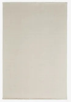 Prostokątny Dywan Z Wełny I Bawełny Quiteria Gardenia Biel & 160 X 230 Cm - Sklum
