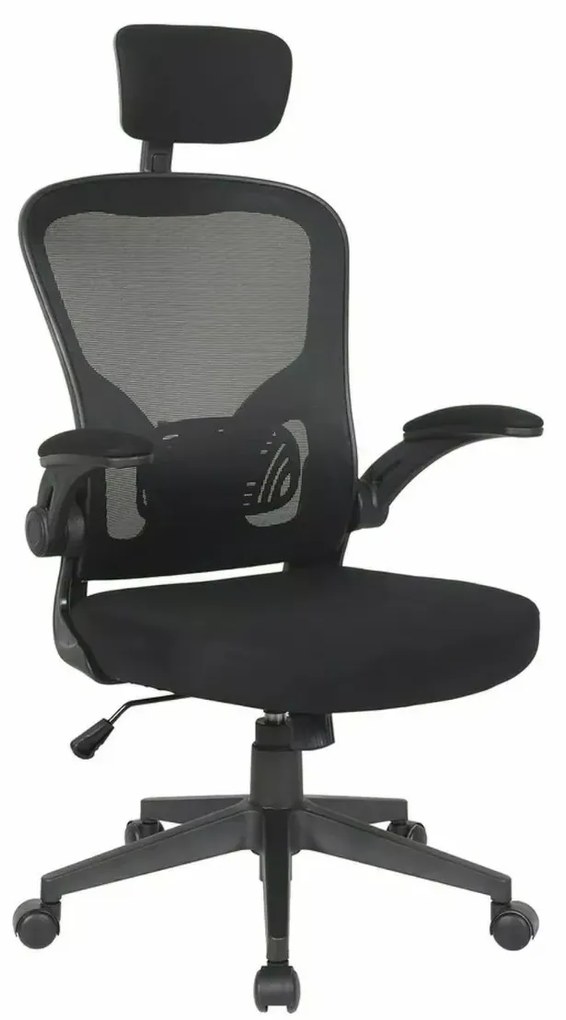 FOTEL OBROTOWY Q-060 CZARNY SIGNAL