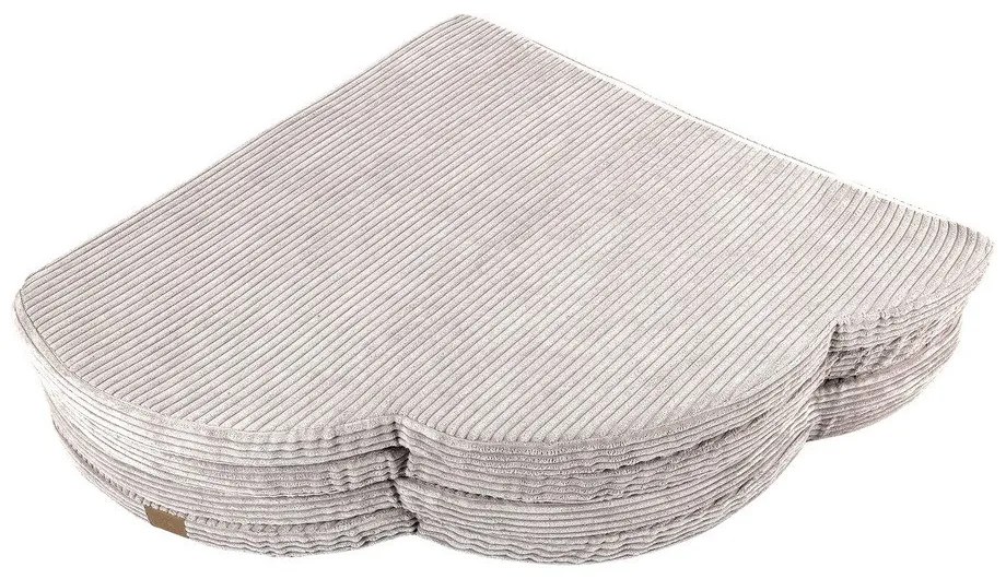 Mata do zabawy dla dzieci w kolorze kości słoniowej 160x160 cm – Meowbaby