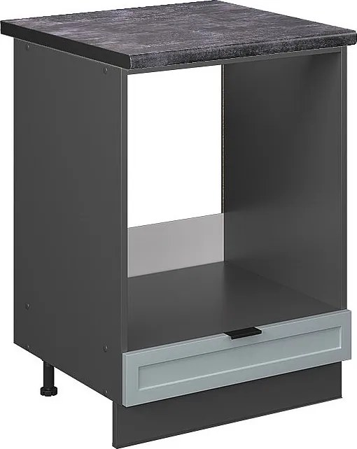 Szafka kuchenna jasnoniebiesko-szary 60x60x82 fame-line