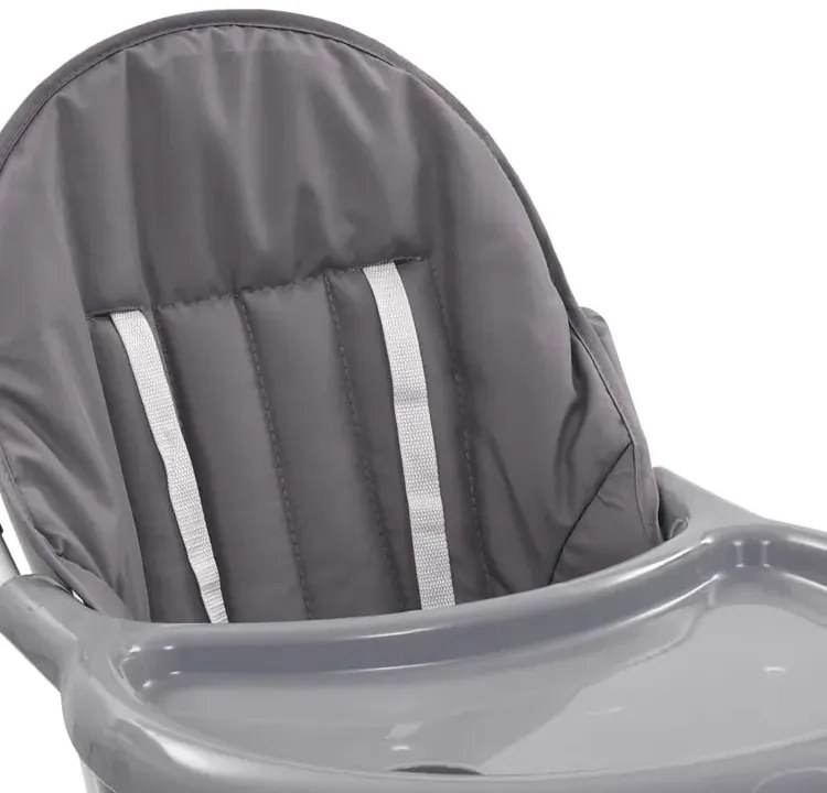 Szare składane krzesełko do karmienia P0-K00