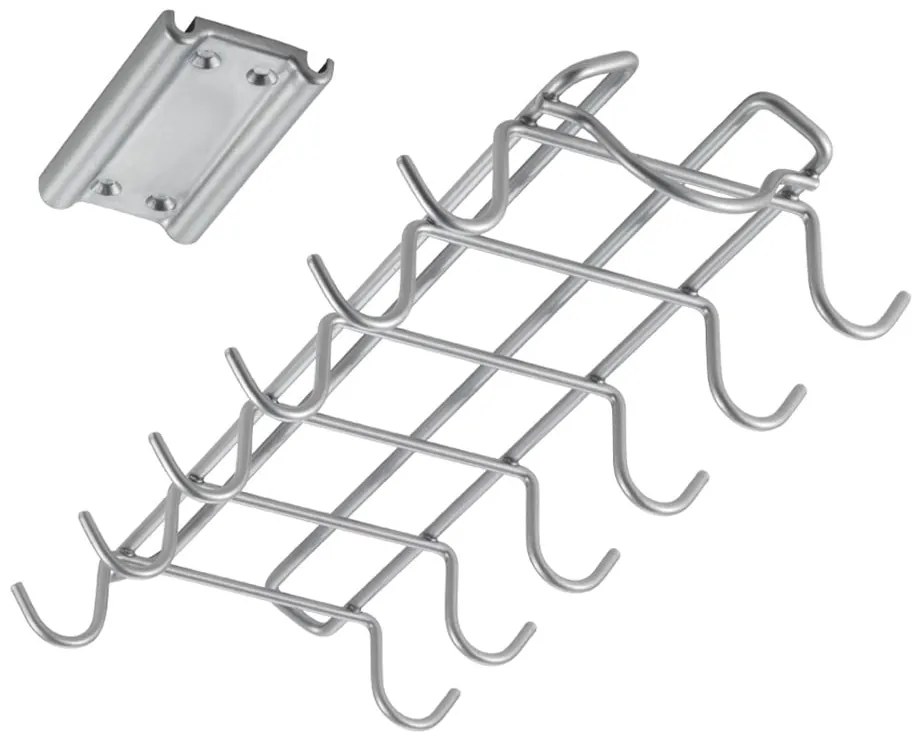 Wieszak kuchenny ze stali nierdzewnej Metaltex Slide