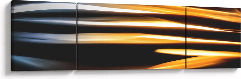 Czarny obraz (170x50 cm)