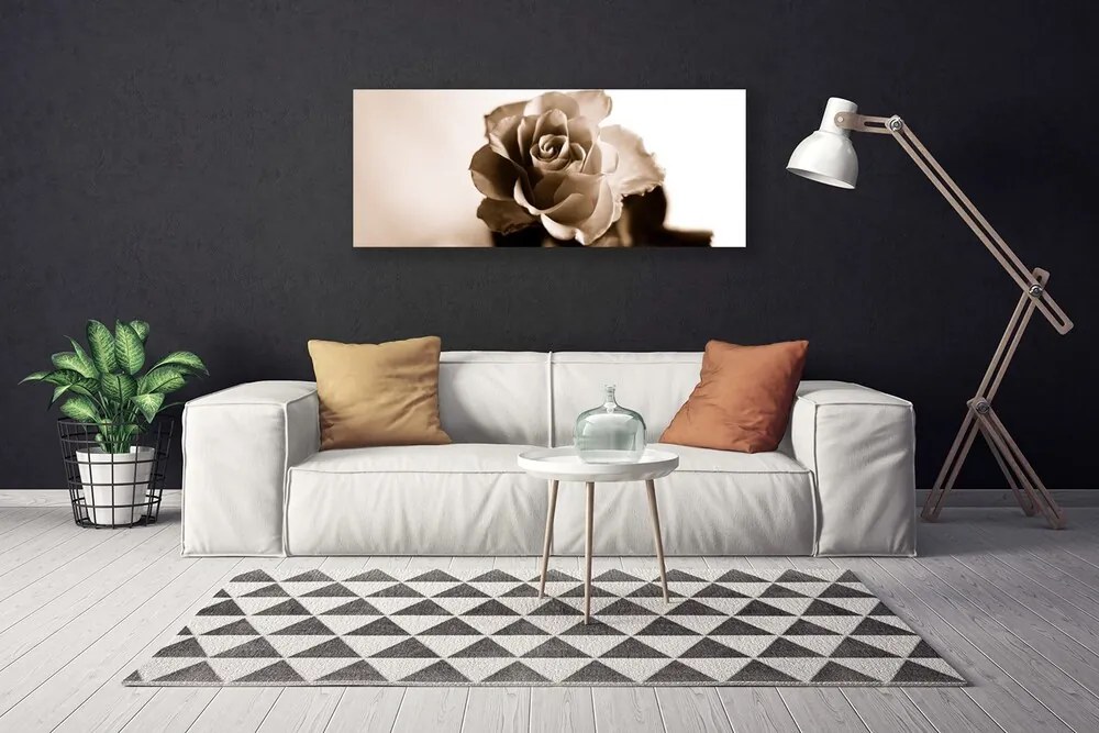 Obraz na płótnie Klasyczna Czerwona Róża