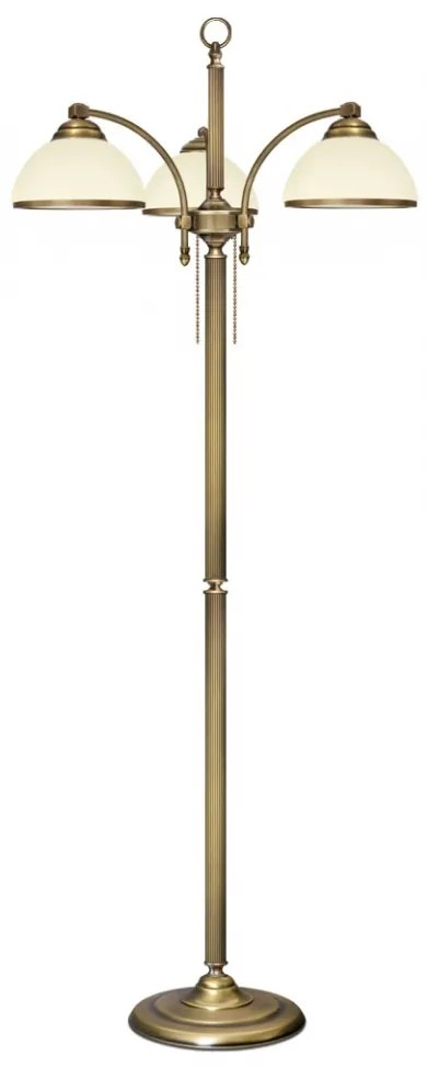 Lampa podłogowa mosiężna R-P3E