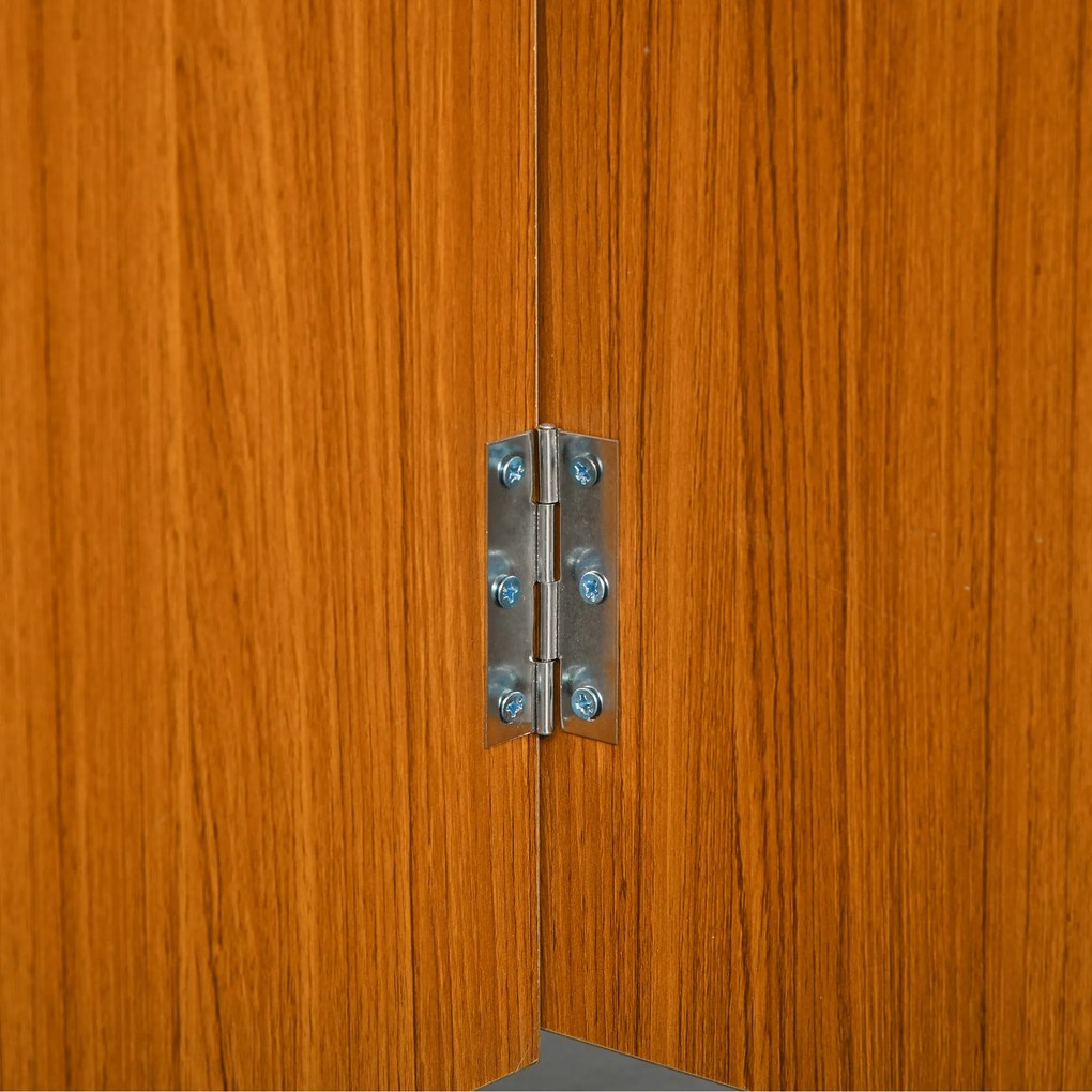 HOMCOM Stolik składany na kółkach, biurko mobilne z rozkładanym blatem, stolik pomocniczy, stół jadalny do kuchni, kolor biały