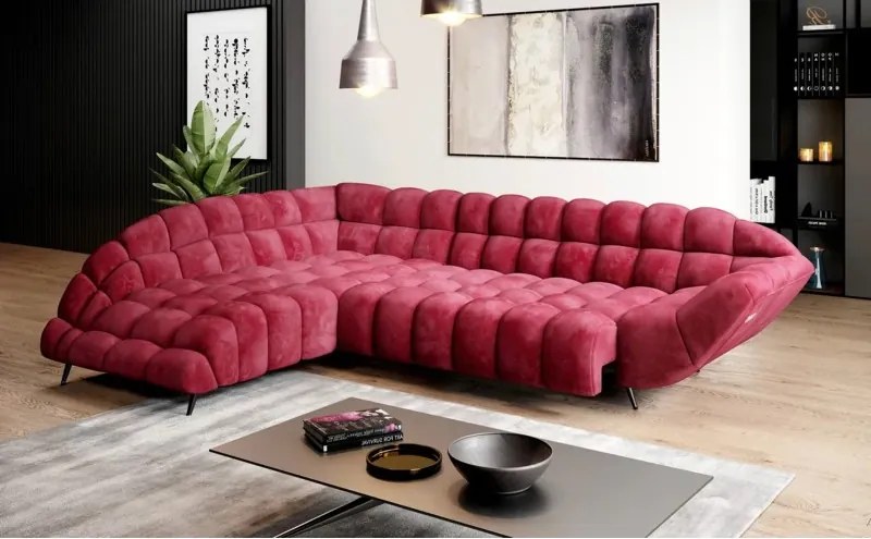 Narożnik GAPPA z Elektrycznym Wysuwanym Siedziskiem Monolith 69 WERSAL