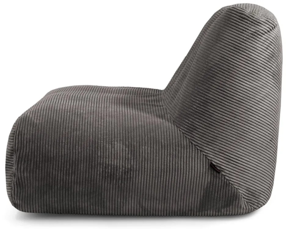 Fioletowy sztruksowy worek do siedzenia Sofa Tube – SLOWDOWN