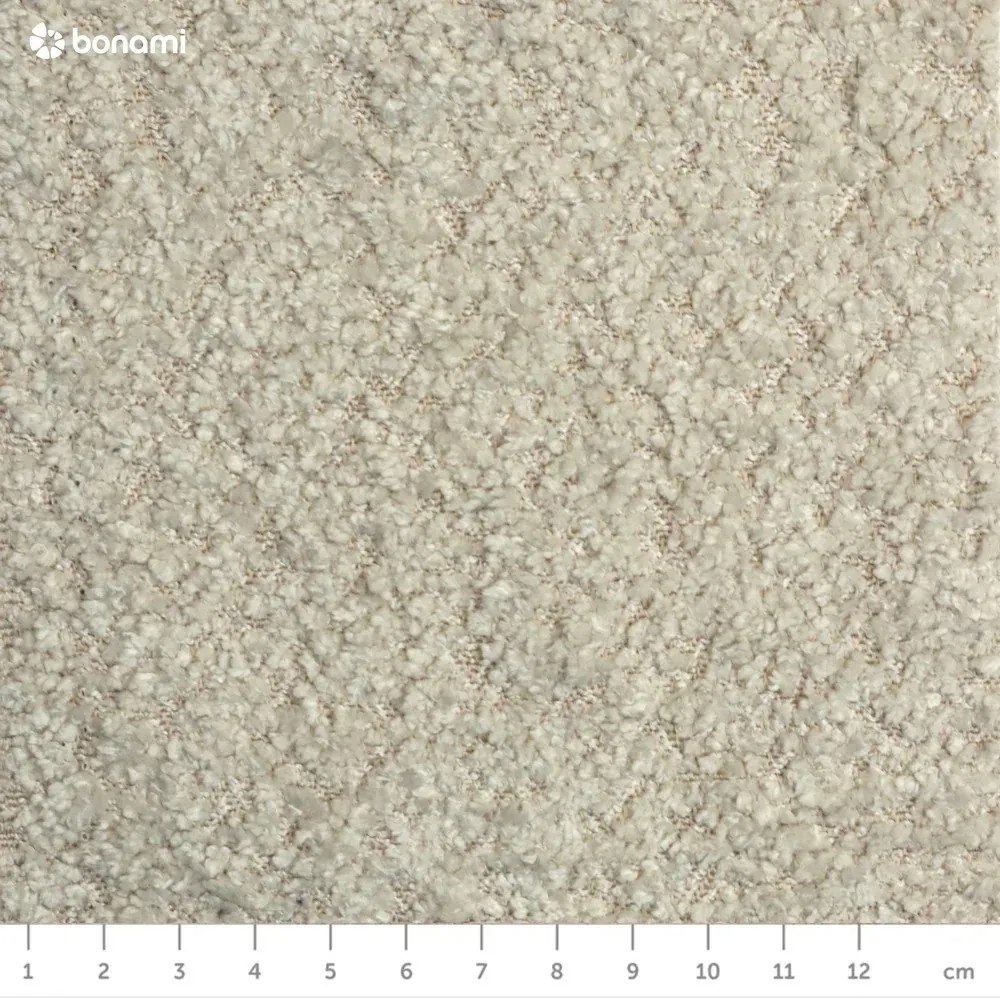 Beżowa rozkładana sofa z materiału bouclé 215 cm Patti – Bonami Selection