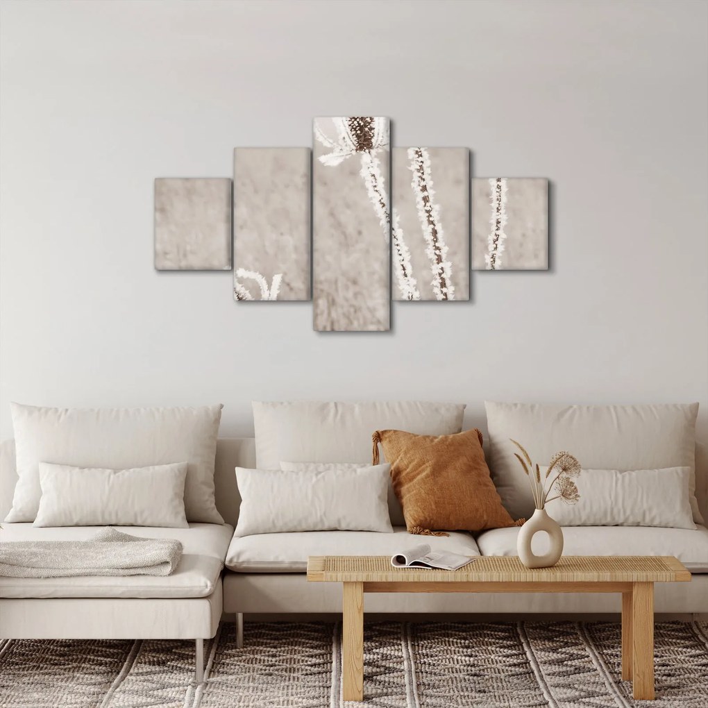 Obraz - Oset w zimie (125x70 cm)