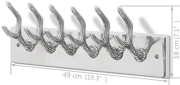 Zestaw wieszaków ściennych z porożami H9-T13