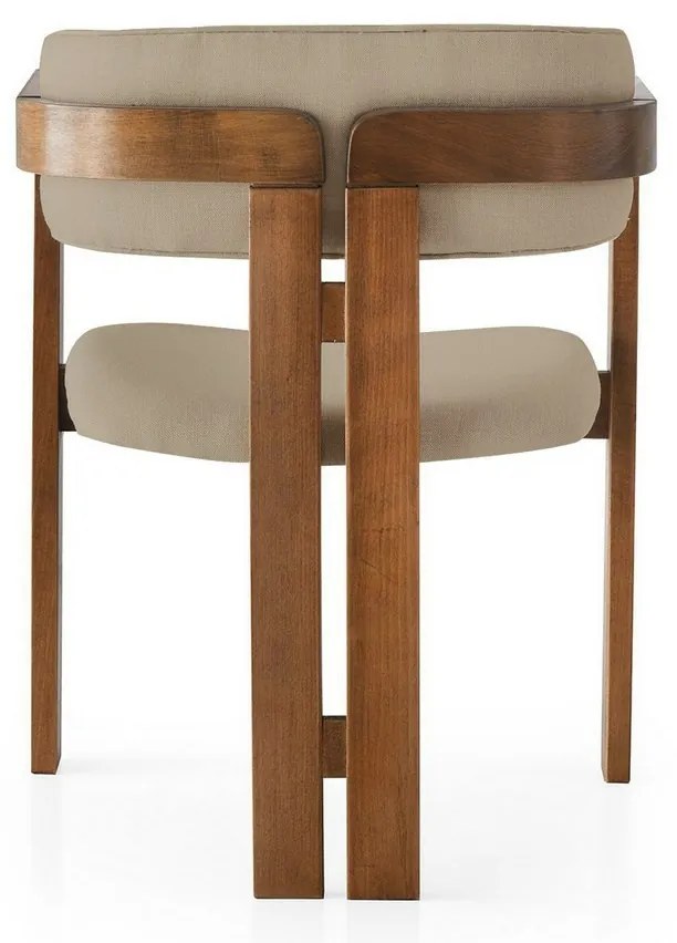 Krzesło do jadalni CO Mink and Walnut