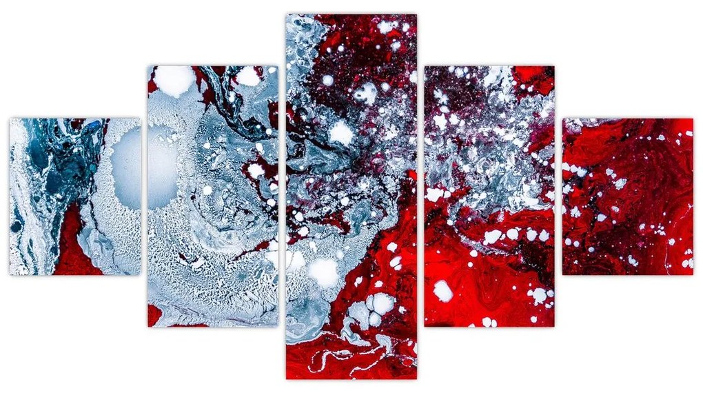 Abstrakcyjny obraz (125x70 cm)