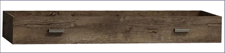 Łóżko dwuosobowe 160x200 jesion ciemny - Filin 19X