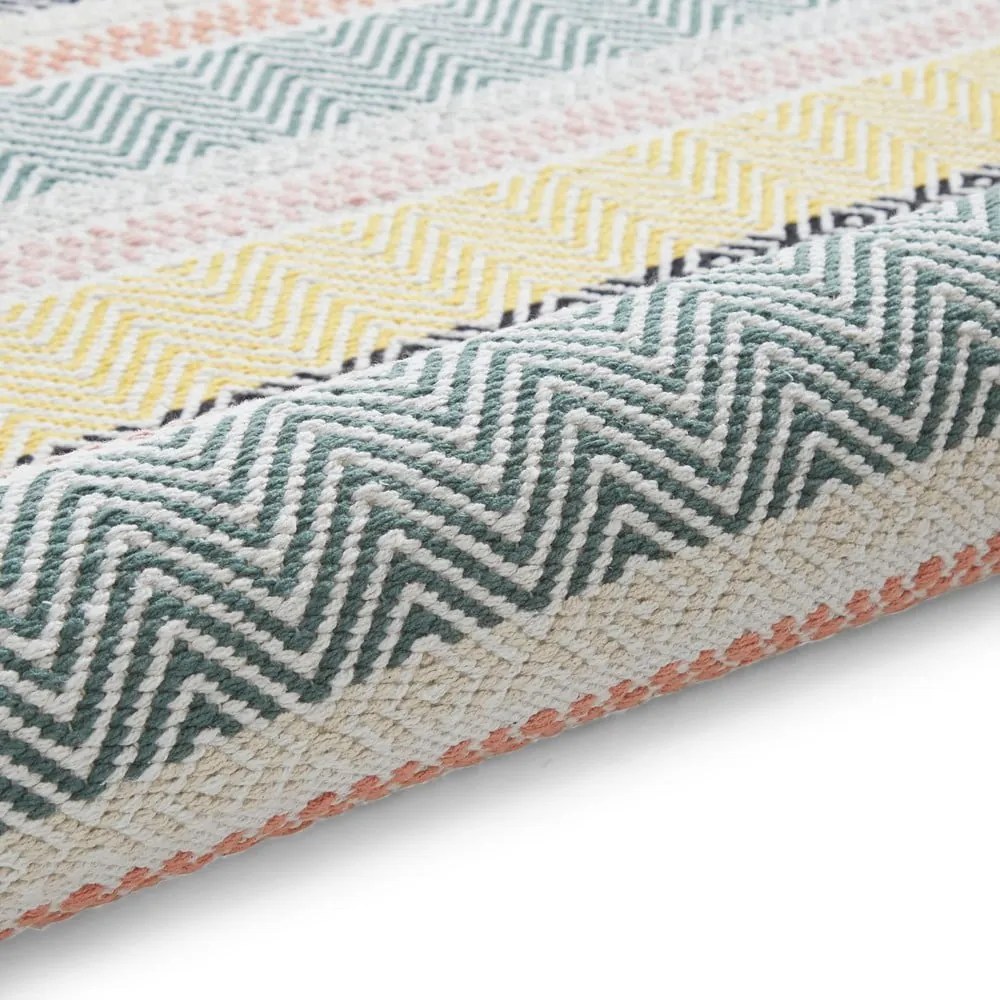 Bawełniany dywan tkany ręcznie 120x170 cm Cascade Pastel Multi – Think Rugs