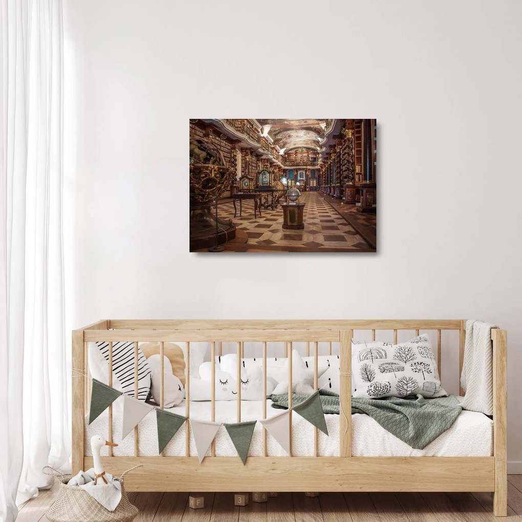 Obraz na szkle - Praga Clementinum (70x50 cm)