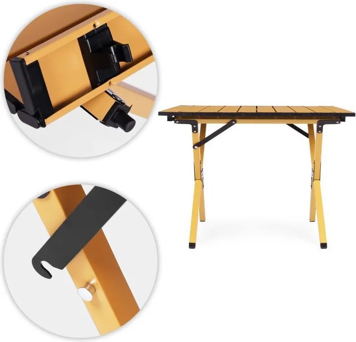 Składany stolik turystyczny Trekon 0122, 59x59 cm