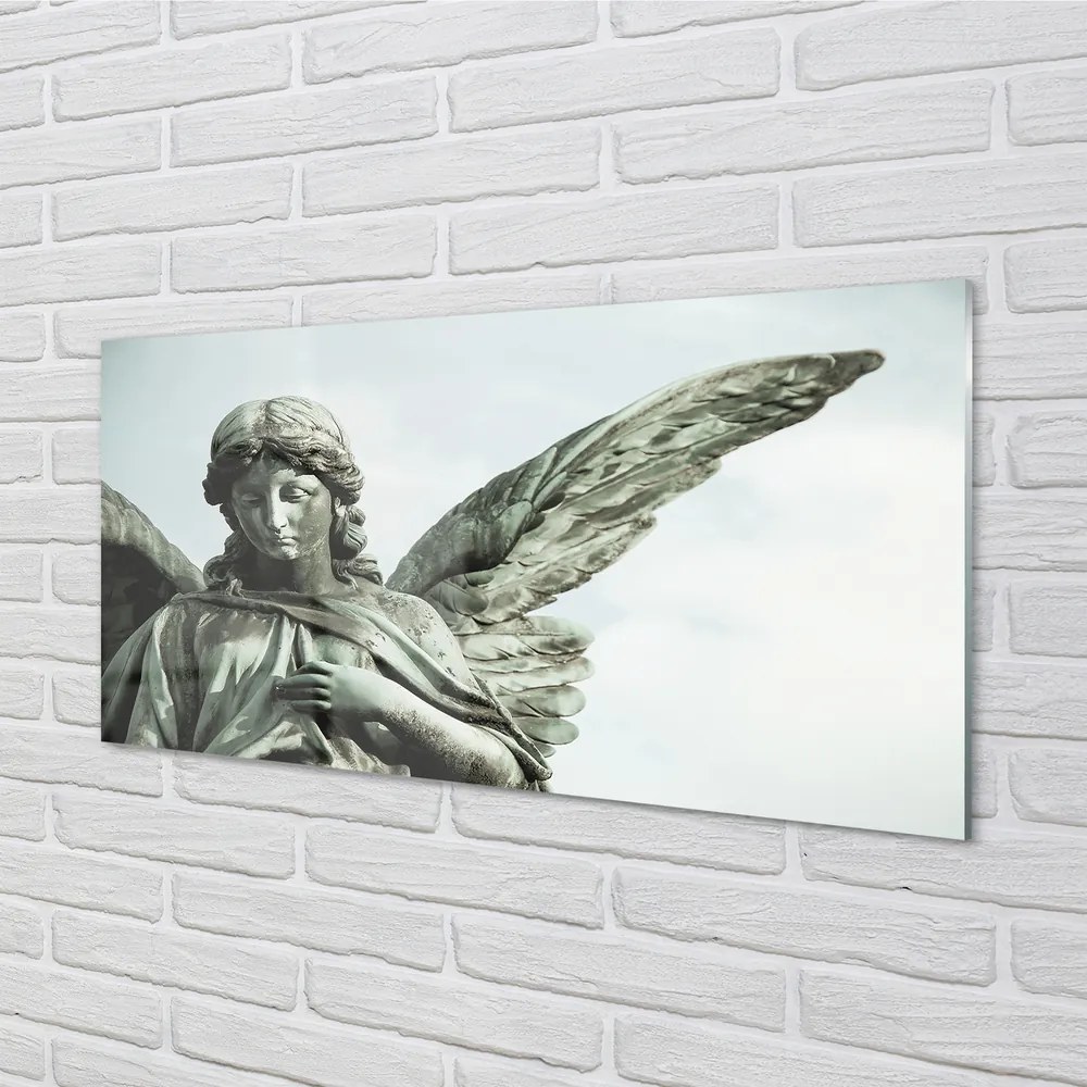 Panel Kuchenny Szklany Figura Anioła