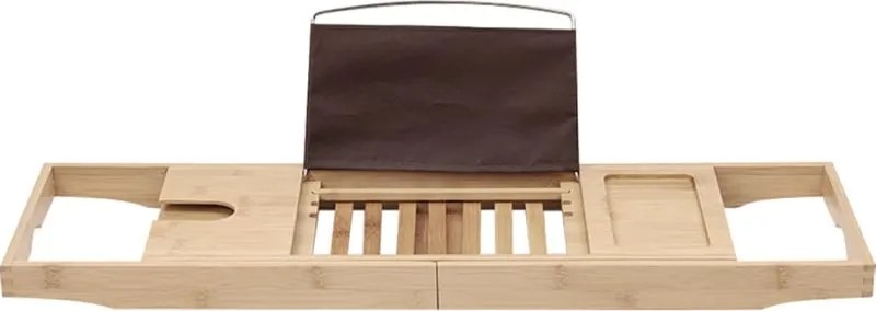 Mexen Bamboo półka na wanne 70-100 cm, bambus natural - 701270-00
