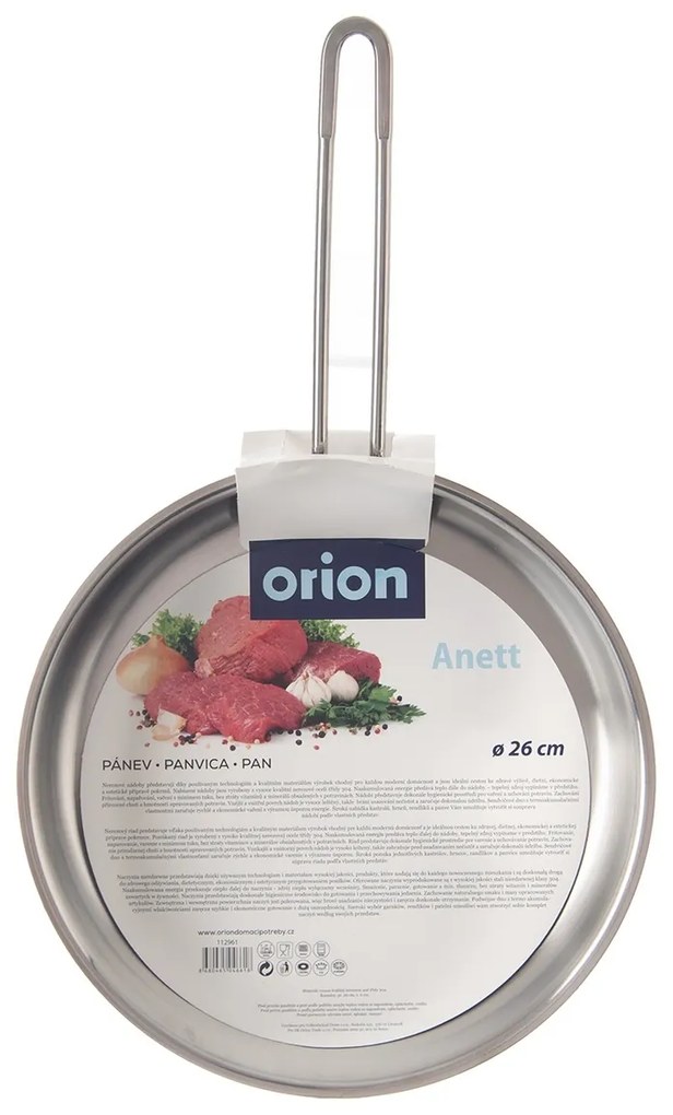Orion Patelnia ze stali nierdzewnej Anett, 26 cm
