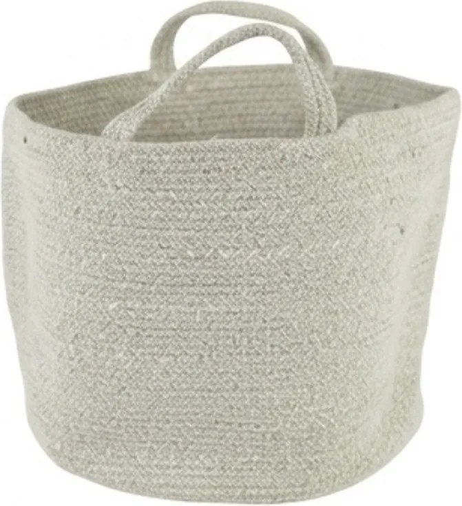 Kosz do przechowywania z uchwytami COTTON HAVEN 35x35 cm - więcej kolorów Kolor: Šedozelená