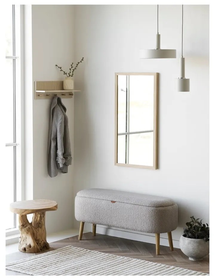 Okrągły stolik z litego drewna tekowego ø 40 cm Palena – House Nordic