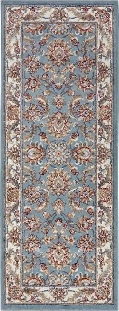 Dywan Luxor Perski Florystyczny miętowo - kremowy 80 cm x 240 cm