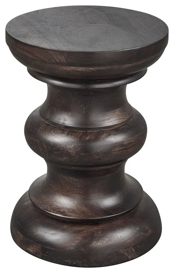 Okrągły stolik z litego drewna mango ø 30 cm Jonah – WOOOD