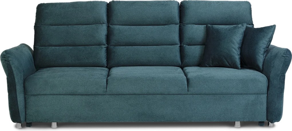 Rozkładana sofa pokojowa z regulowanymi zagłówkami Grandera 3 os.
