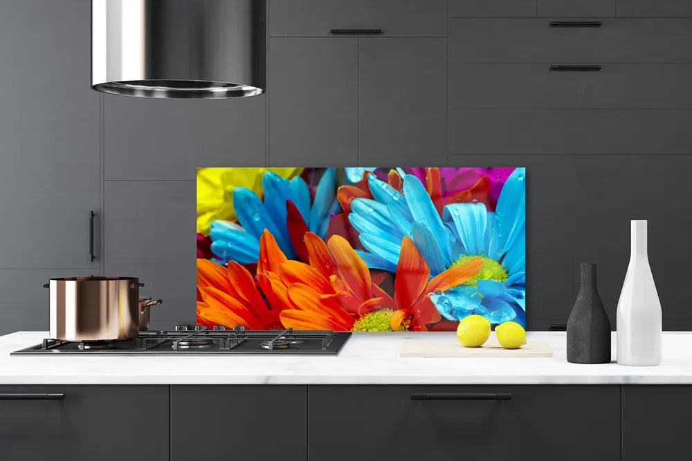 Panel Szklany Harmonijna Flora Ogrodowa