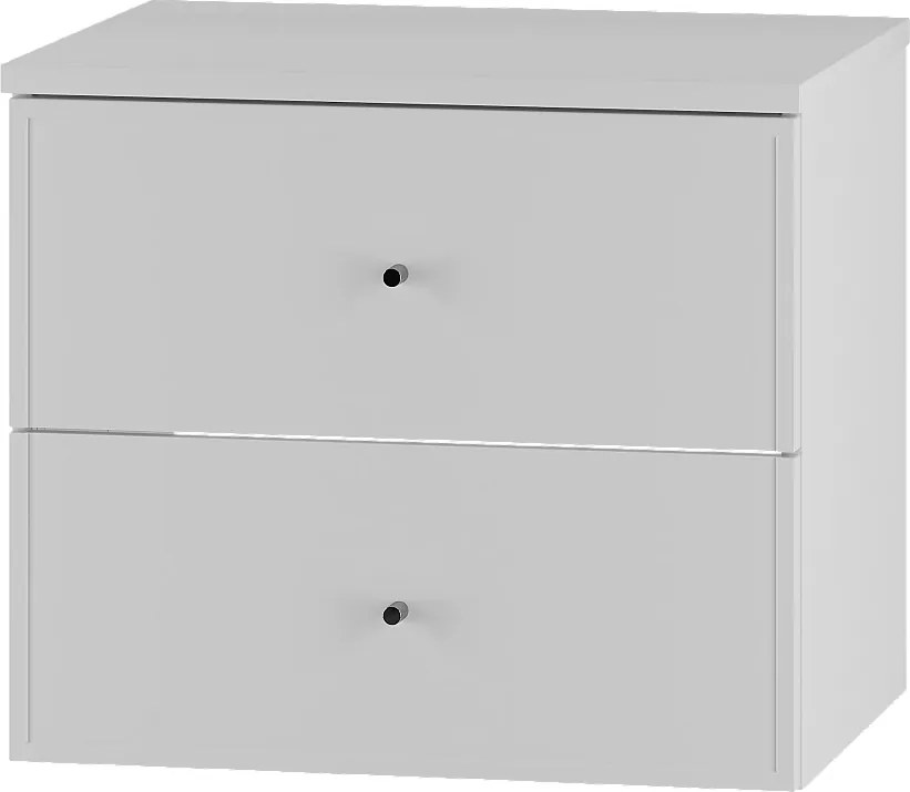 Biały Zestaw do Łazienki 60cm Szafka z Blatem Marco