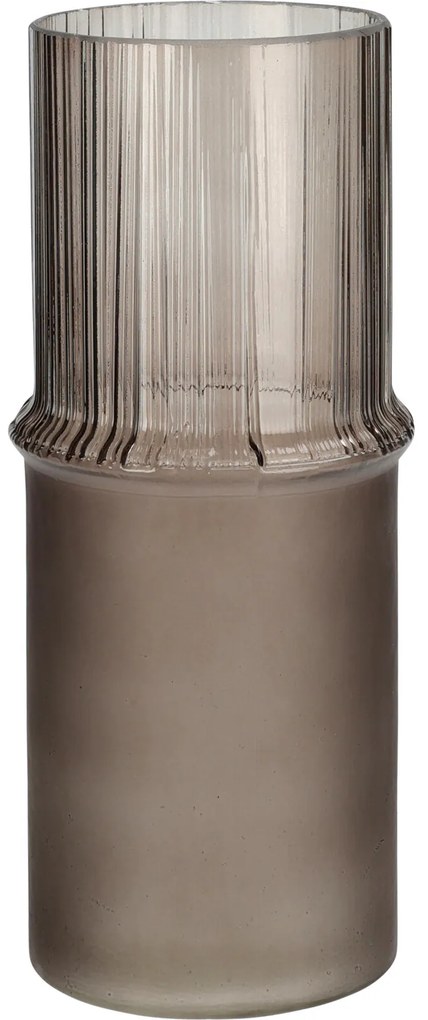 Wazon szklany tuba MATTE, Ø 10,8 x 25 cm