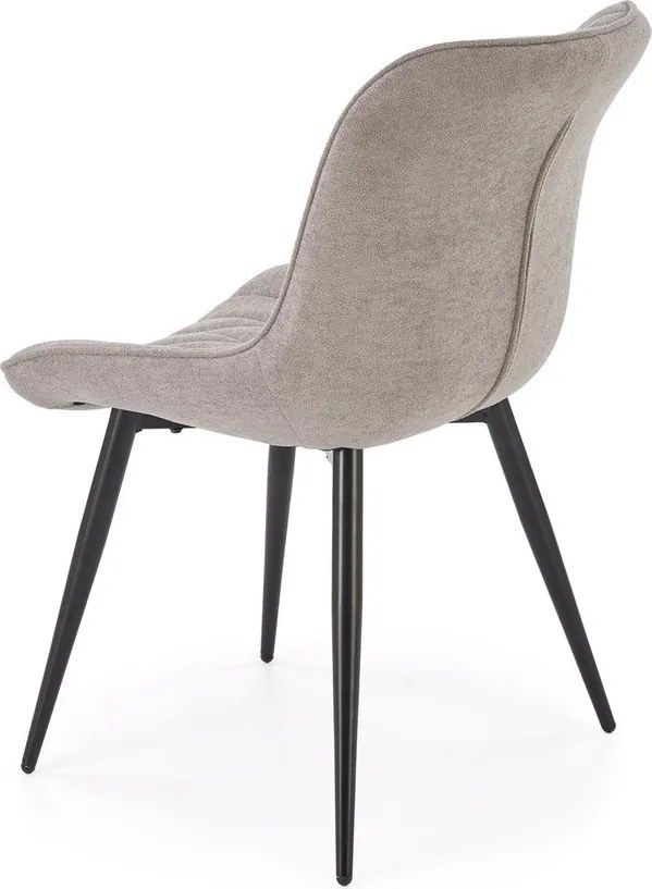 Krzesło do jadalni z ozdobnymi przeszyciami K567 Halmar