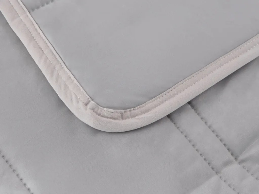 Chłodząca letnia kołdra CELIA, szara Rozmiar: 200 x 220 cm