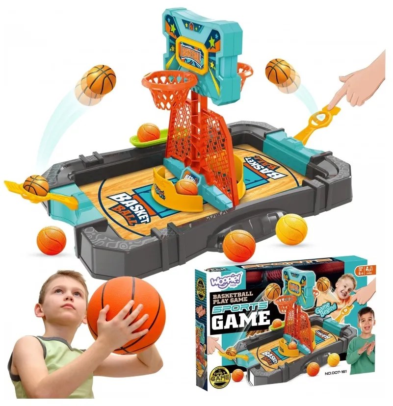 Woopie gra mini stół do koszykówki 4+