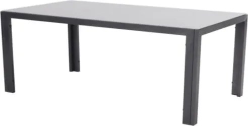 Doppler LUNA MADRI 180 x 100 cm - ogrodowy aluminiowy zestaw wypoczynkowy 6+1