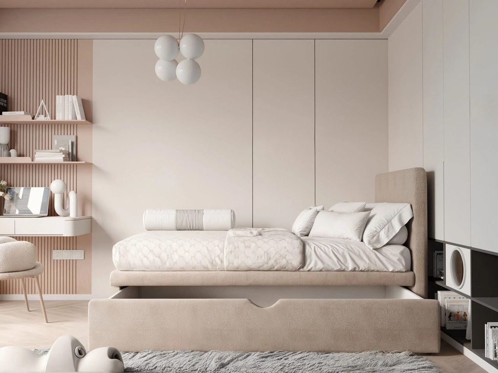 Łóżko dziecięco-młodzieżowe TRACKER - 80x200