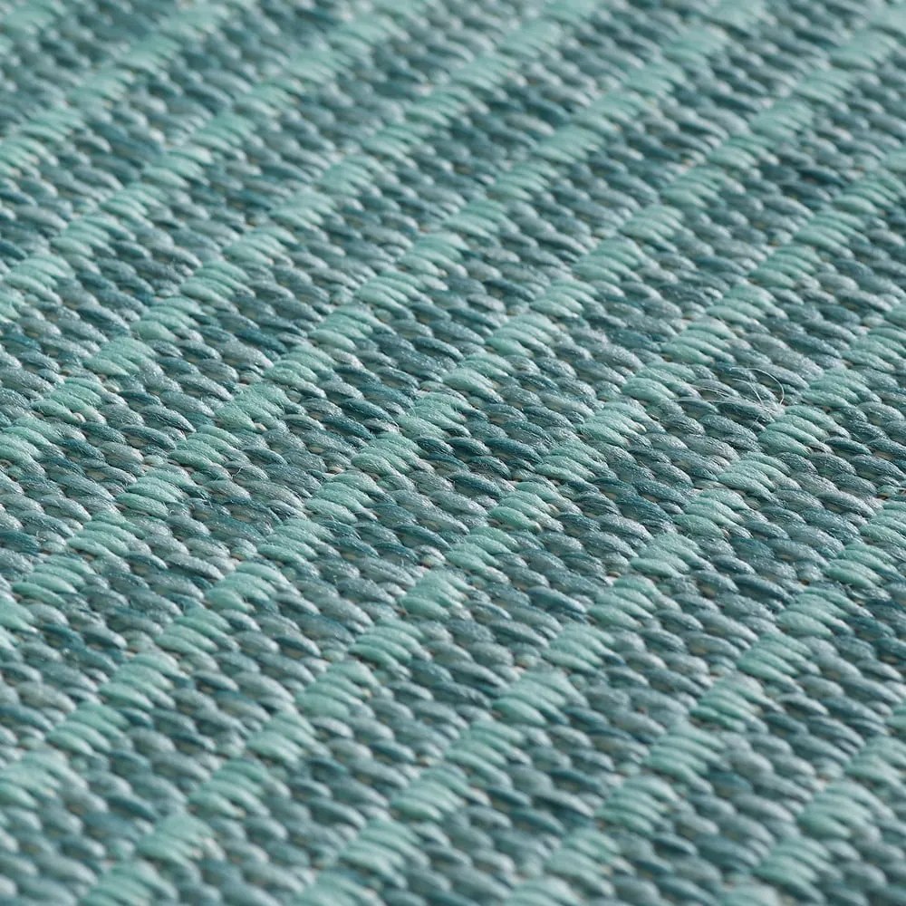 Niebieski okrągły dywan odpowiedni na zewnątrz ø 160 cm Giza 1410 – Ayyildiz Carpets