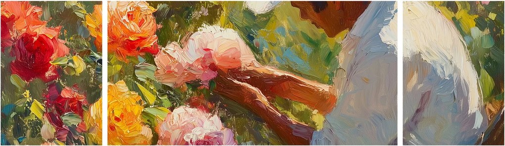 Obraz - Ogrodnik (170x50 cm)