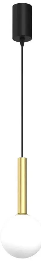 Pojedyncza czarna lampa wisząca loft - K567- N4-A63