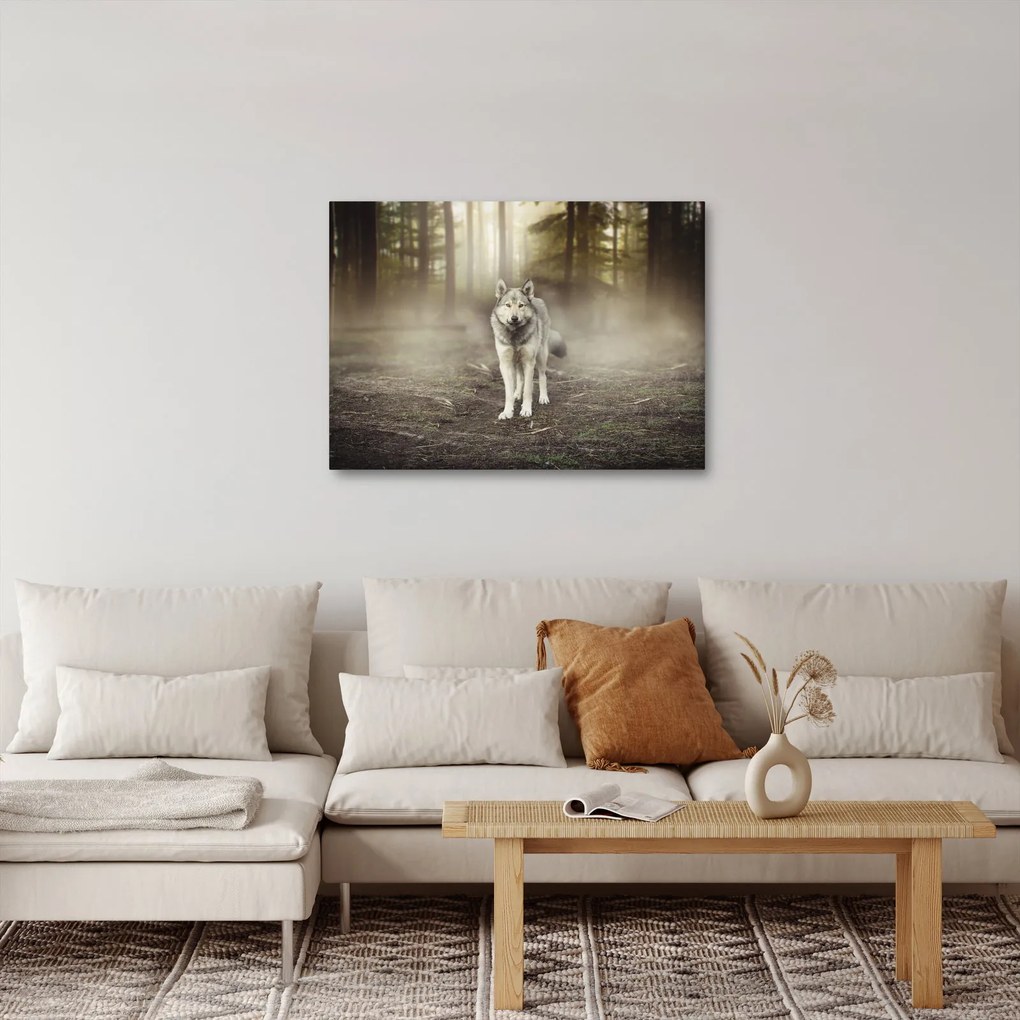 Obraz - Strażnik leśny (70x50 cm)