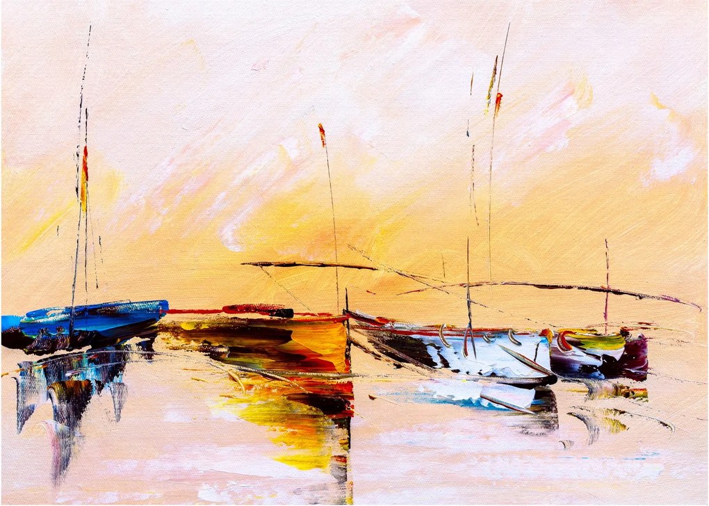 Obraz - Obraz statku (70x50 cm)