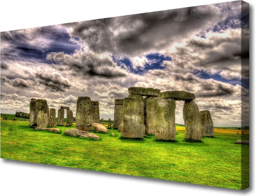 Fotoobraz na płótnie Tajemniczy Krąg Stonehenge