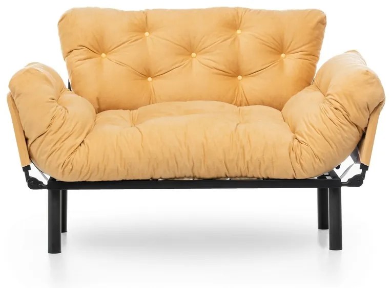 Sofa rozkładana Nitta Mustard