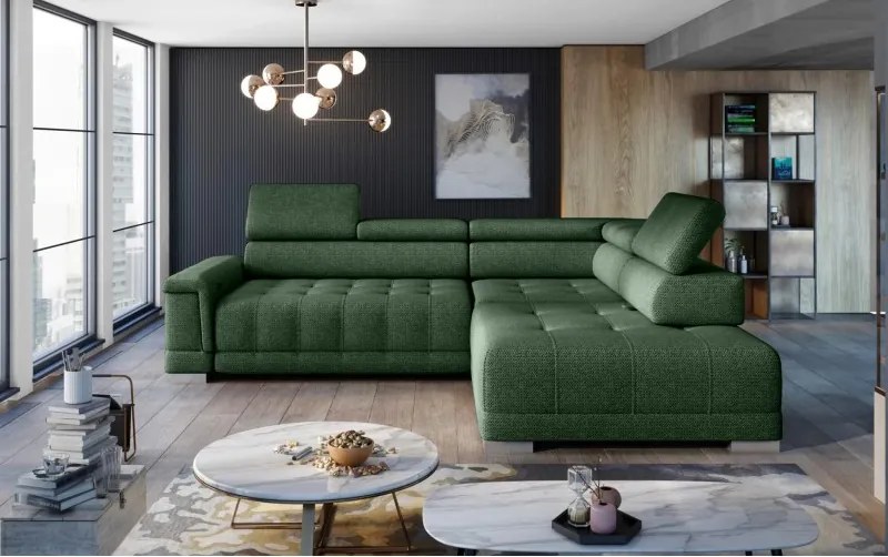 Narożnik CAMPO L z elektryczną regulacją siedziska WERSAL