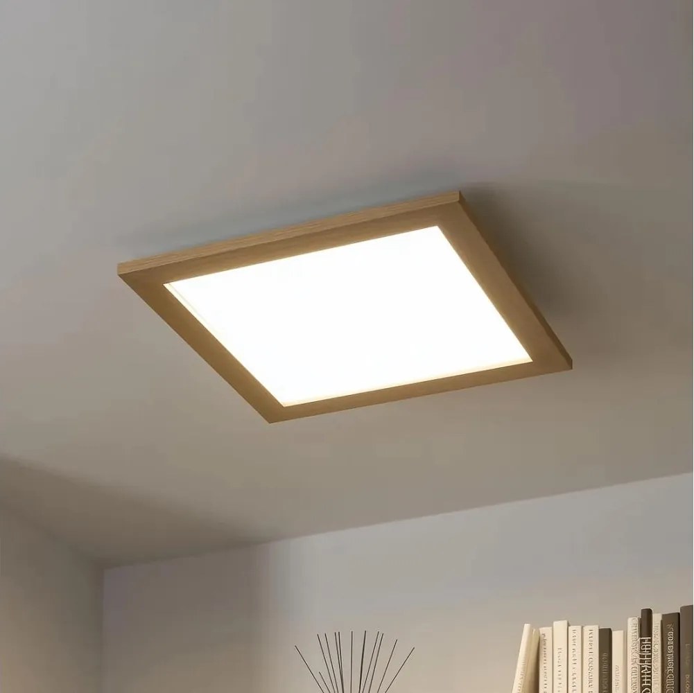 Brilagi - ściemnialna oprawa LED SLIMFRAME WOOD LED/36W/230V 49,5x49,5 cm + pilot